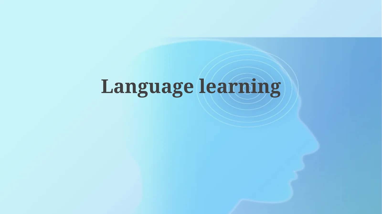 The Science of Language Acquisition