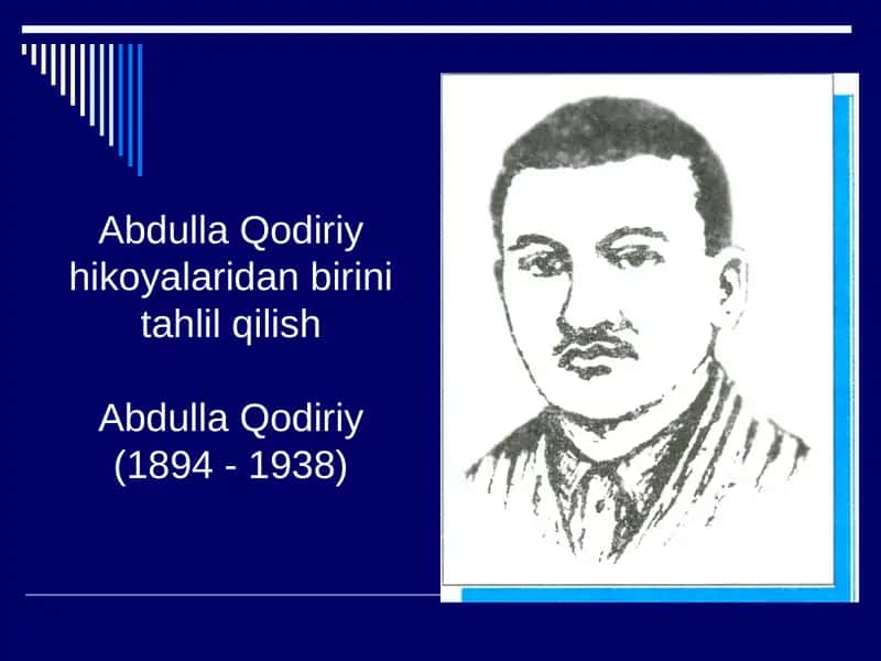 Abdulla Qodiriyning Hayot va ijod yo`li