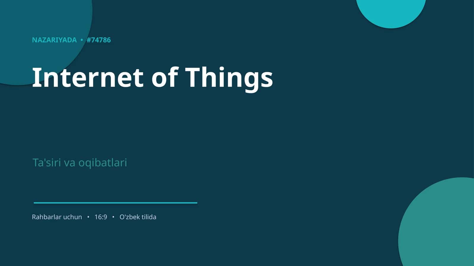 Internet of Things