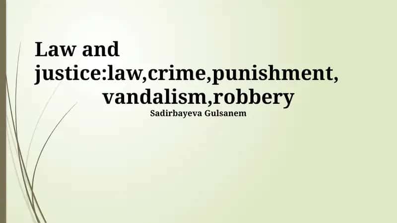 Understanding the Law