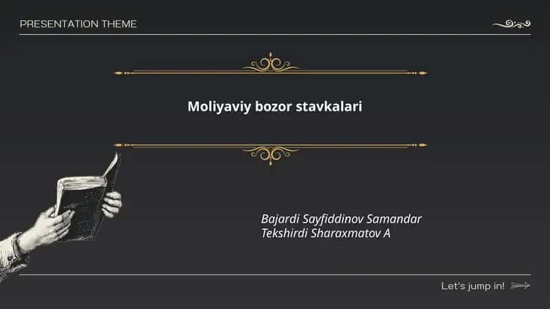 Moliyaviy bozor stavkalari
