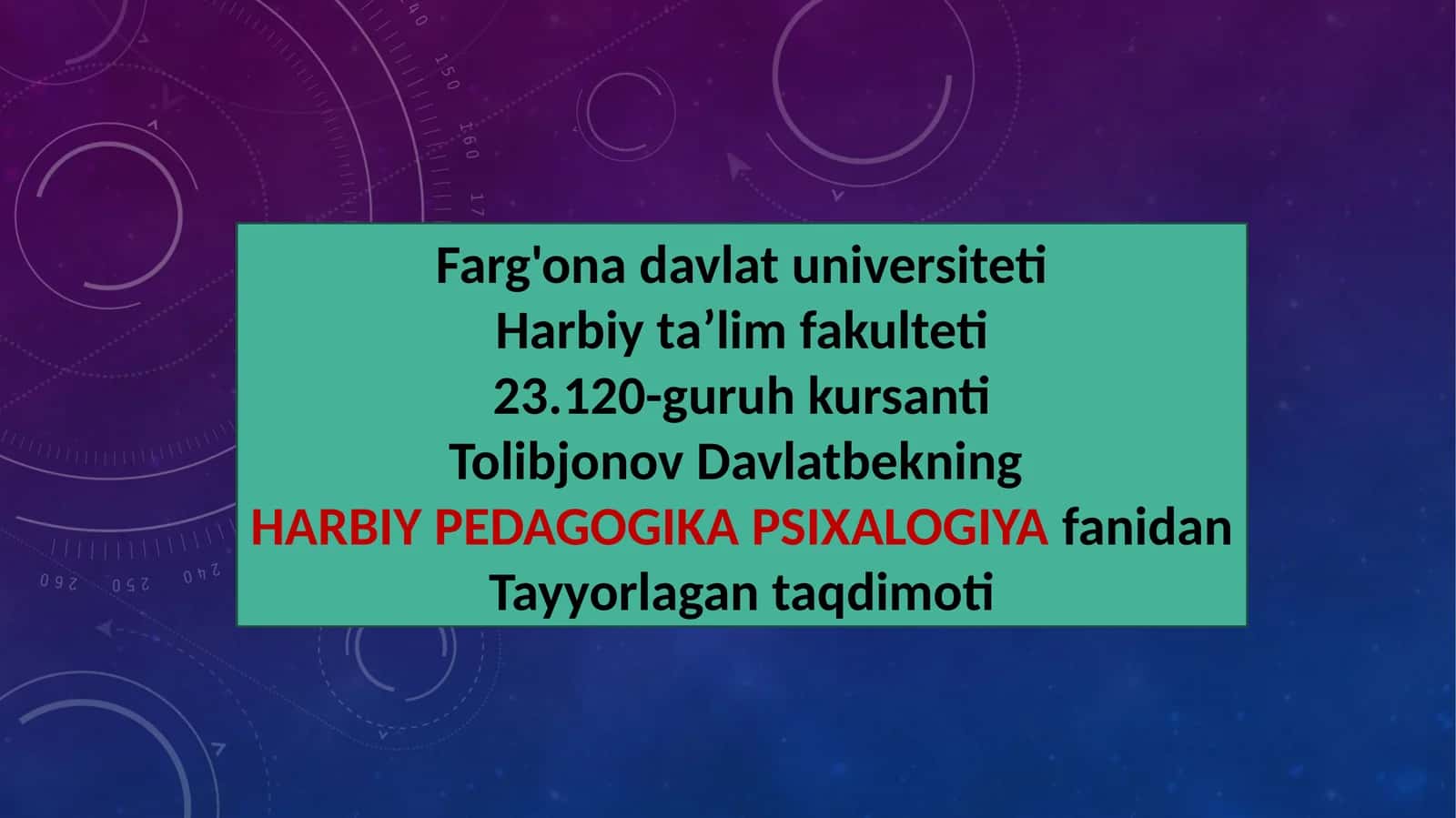Bo‘linmalardaharbiyxizmatchilaro‘rtasidagishaxslararomunosabatlarnio‘rganishusuli