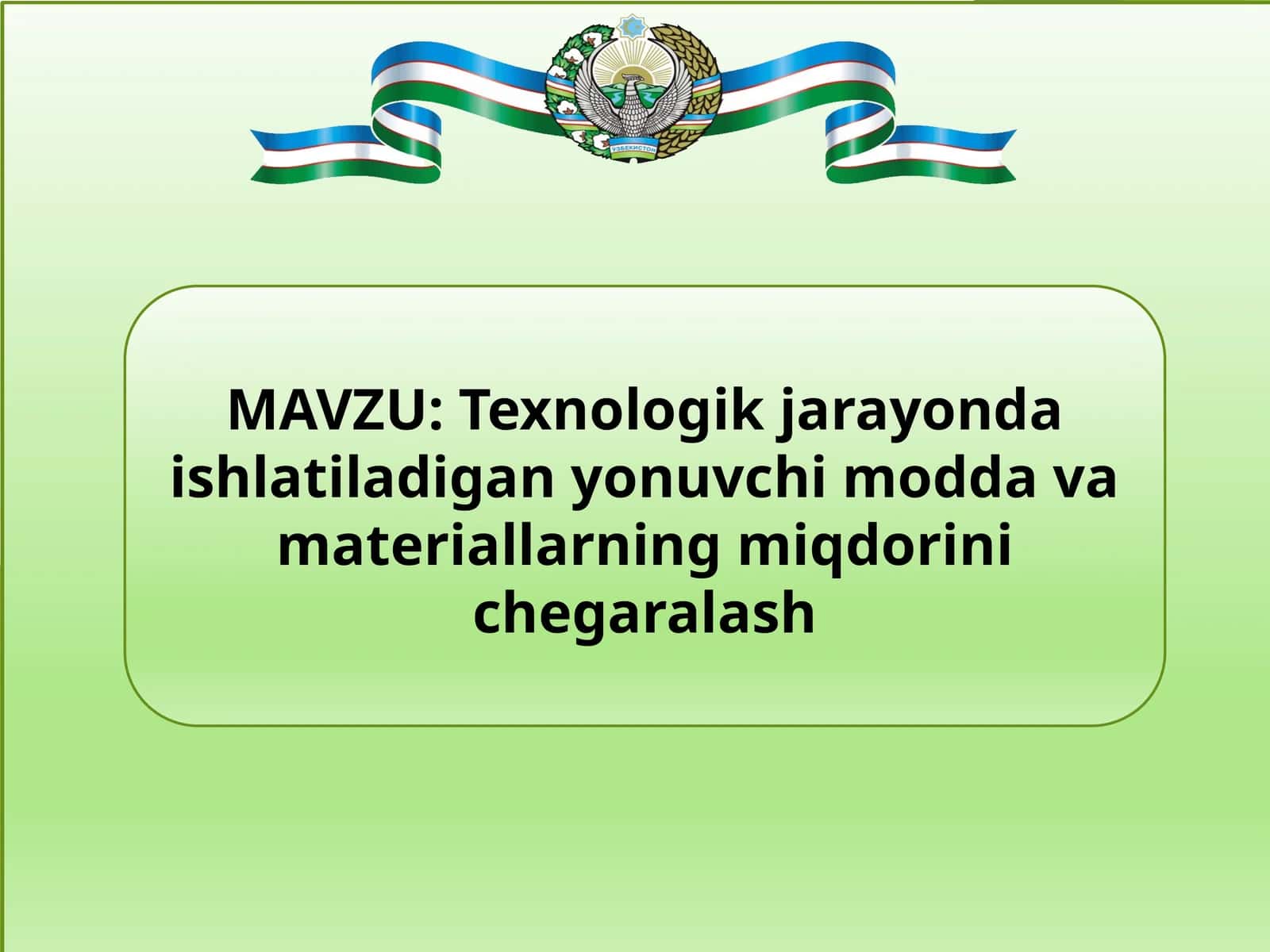 Texnologik jarayonning yong'ini xavfsizligi fanining vazifalari