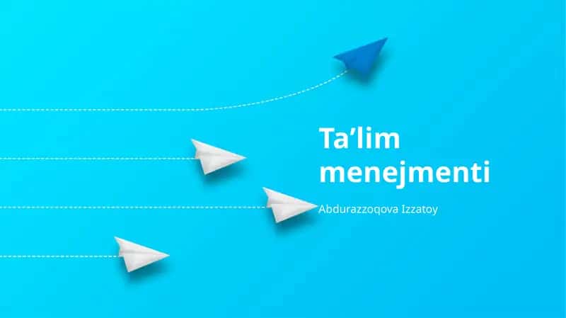 Ta’lim menejmenti