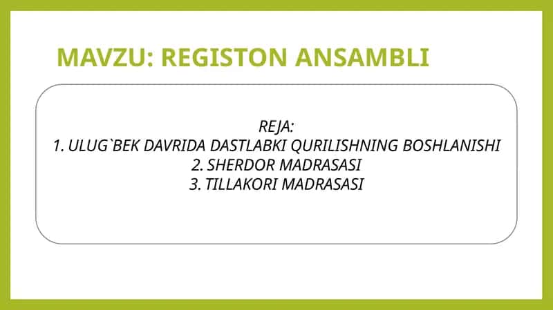 REGISTON ANSAMBLI