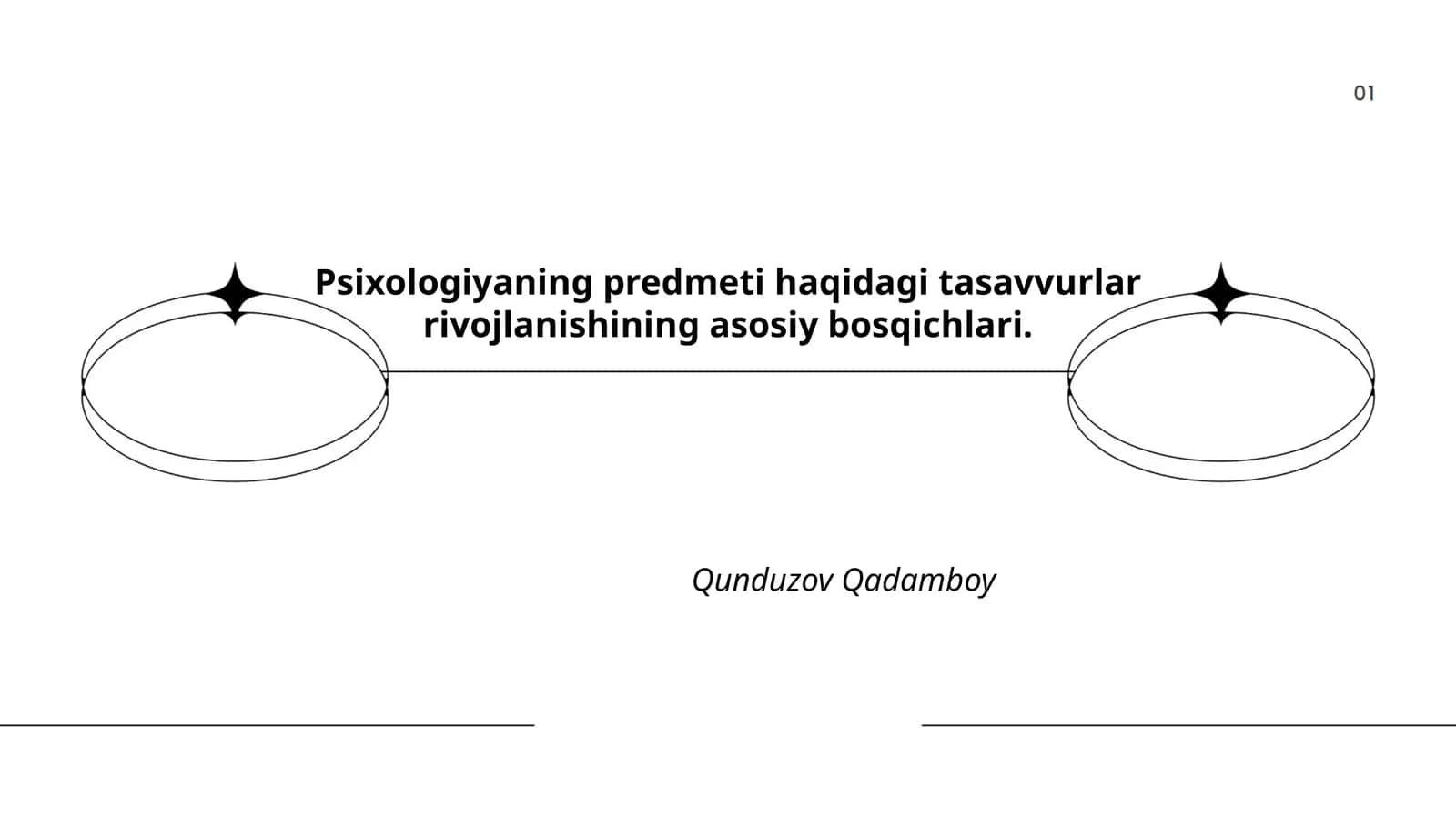Psixologiyaning predmeti haqidagi tasavvurlar rivojlanishining asosiy bosqichlari