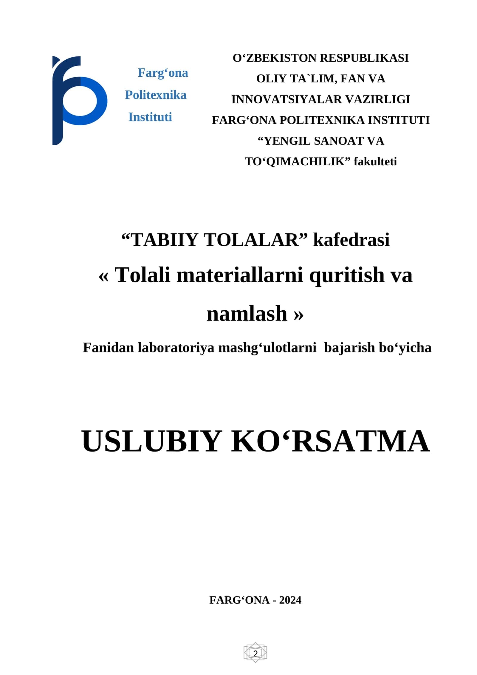 Tolali materiallarni quritish va namlash
