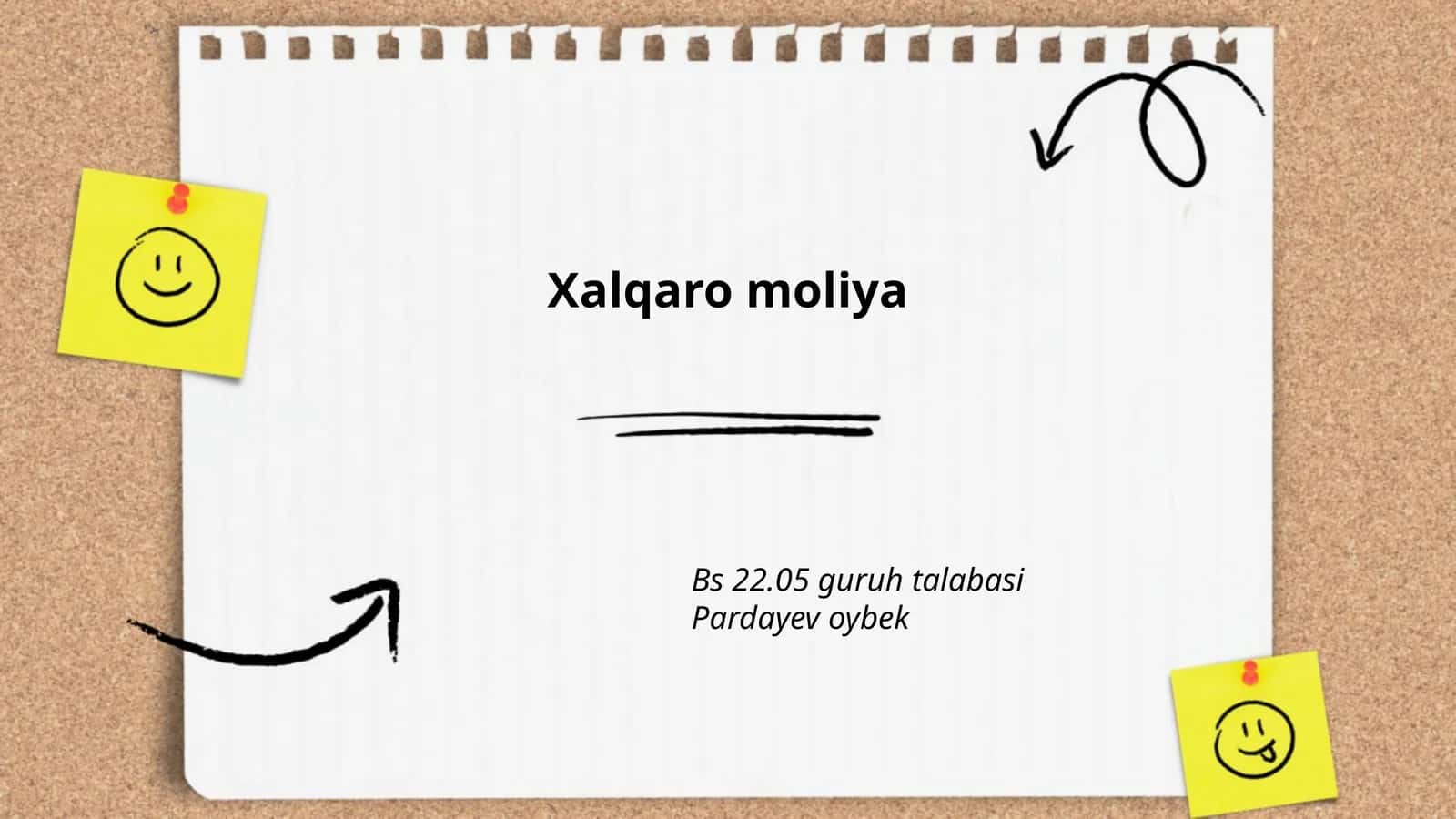 Xalqaro moliya tizimi va uning evolyutsiyasi