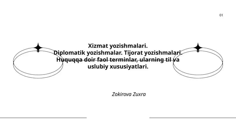 Xizmat yozishmalari