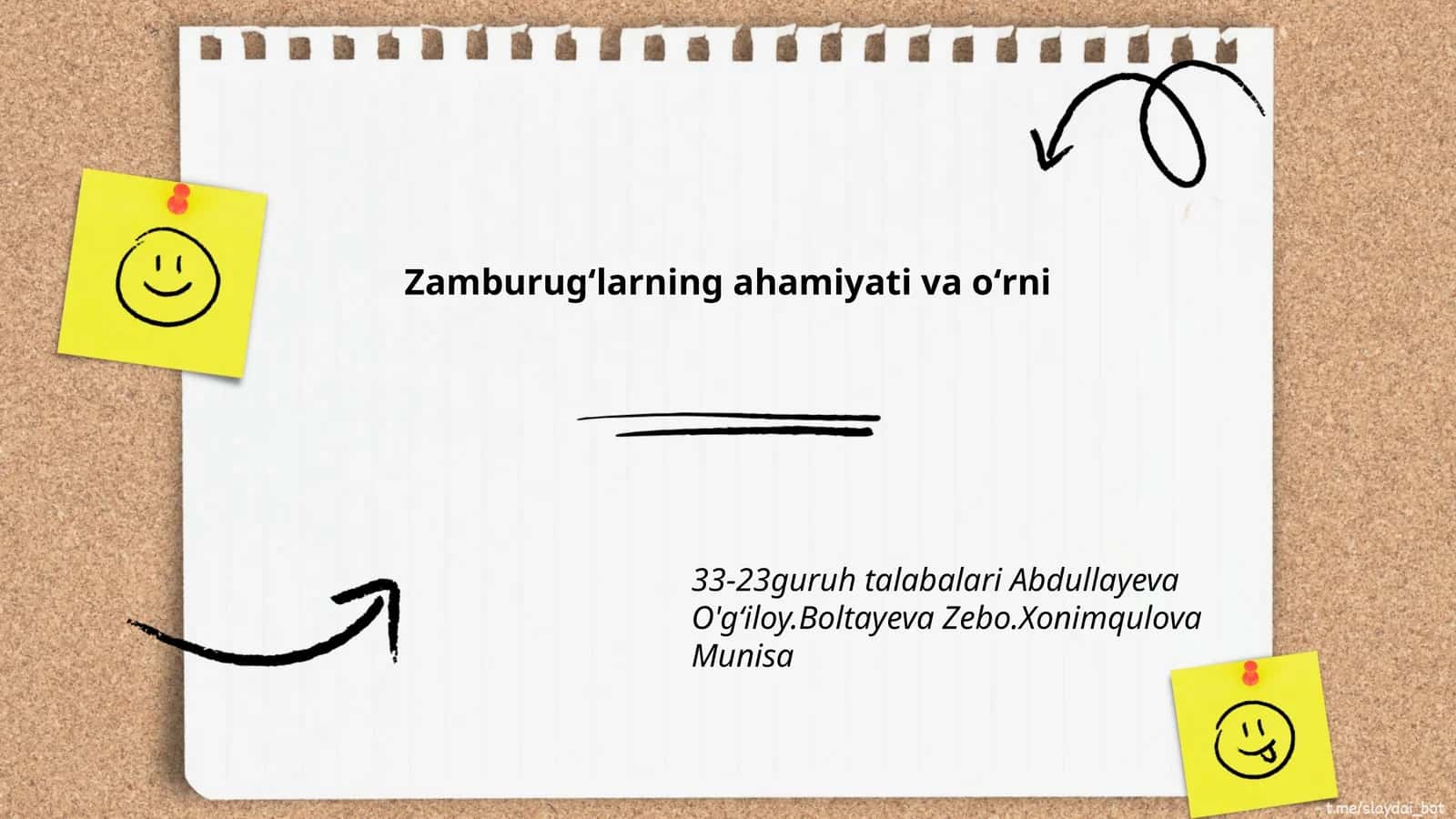 Zamburugʻlarning ahamiyati va oʻrni