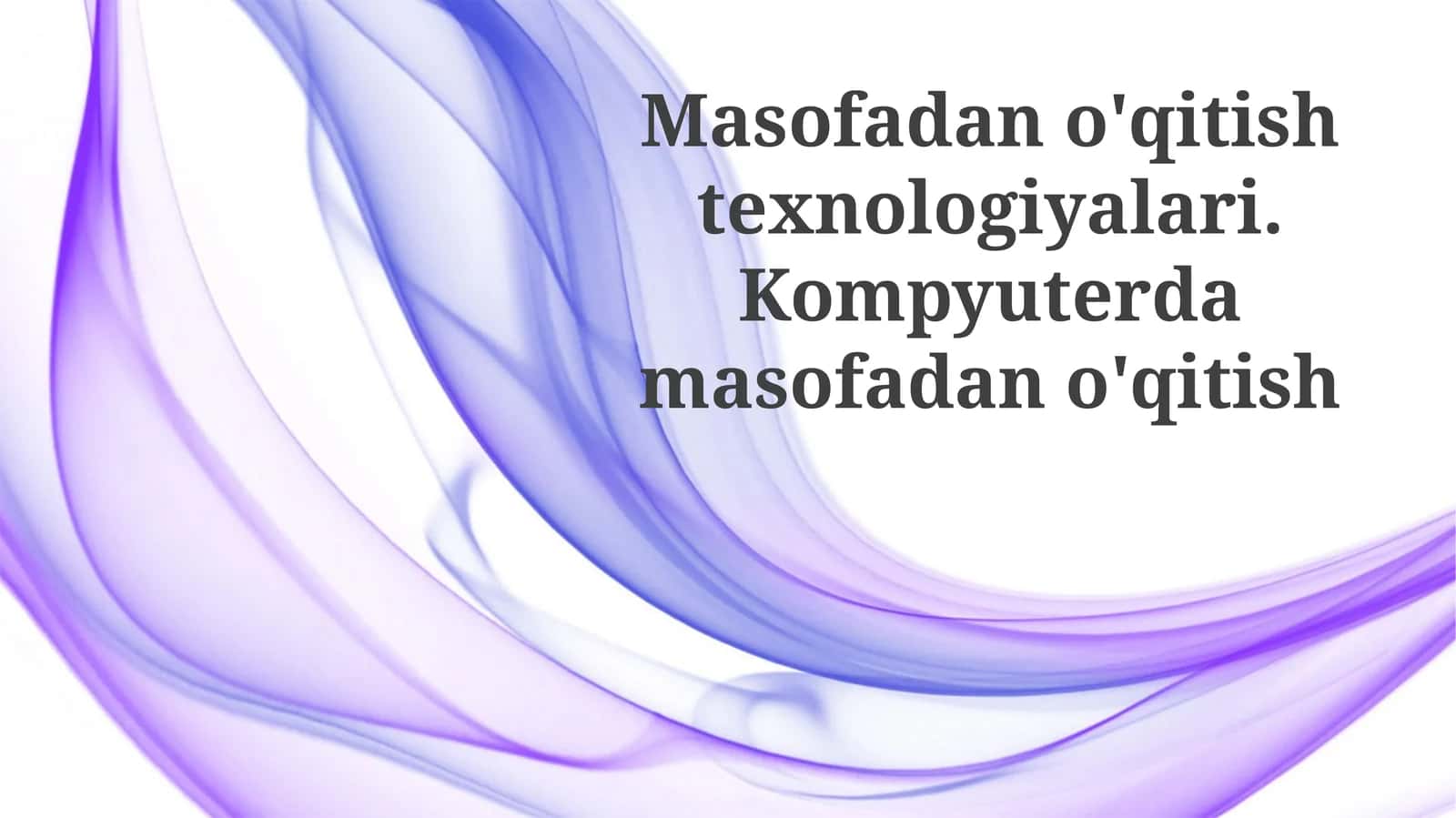 Masofaviy taʼlim texnologiyalari: Tarix, Zamonaviy Imkoniyatlar va Istiqbollar