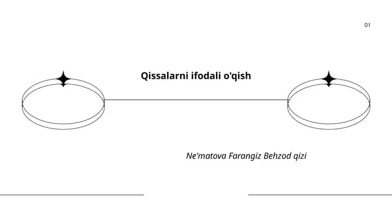 Qissalarni ifodali o'qish