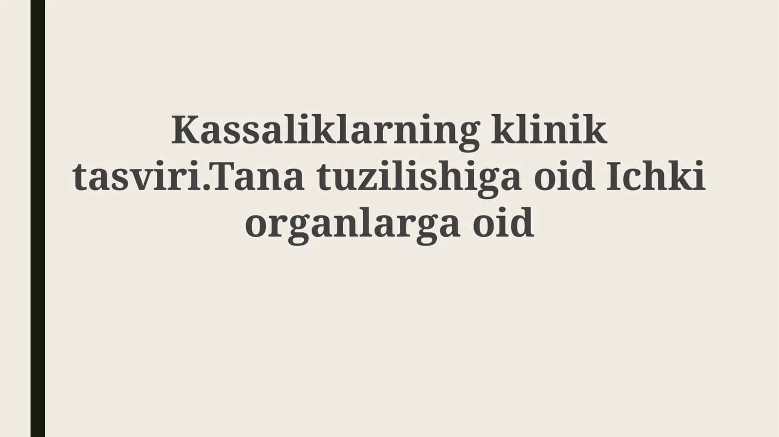 Askariozning klinik ko'rinishlari