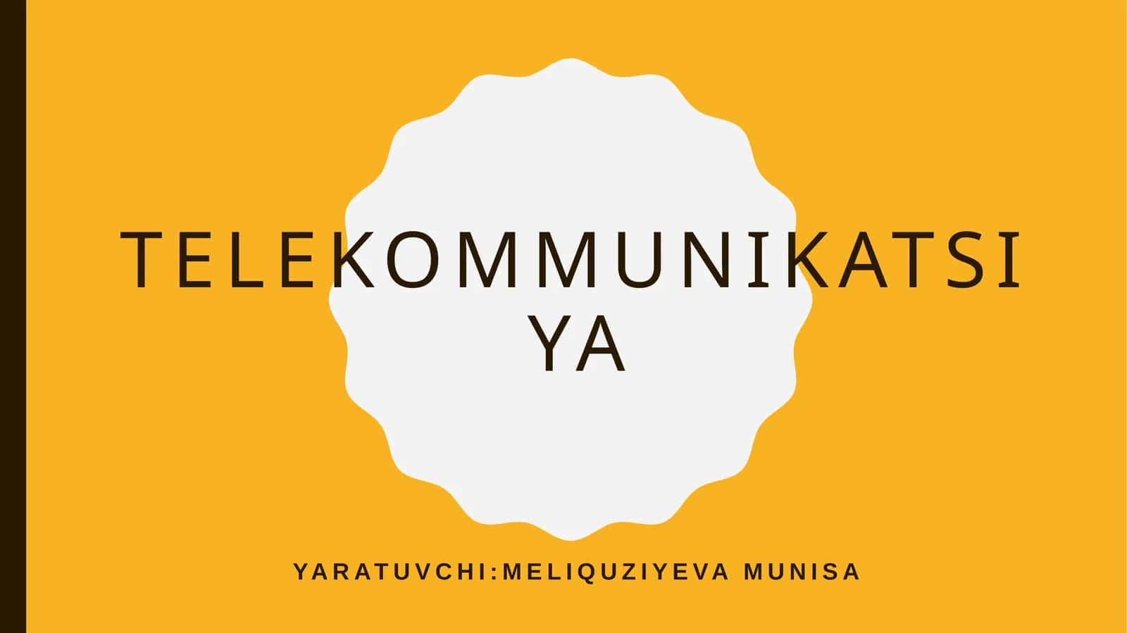 Telekommunikatsiya