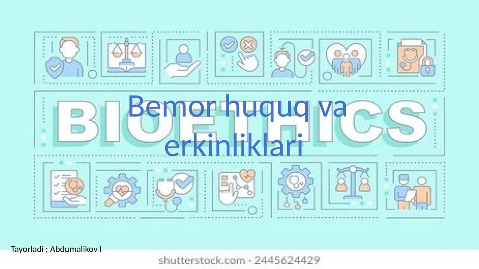 Bemor huquqlari va erkinliklari