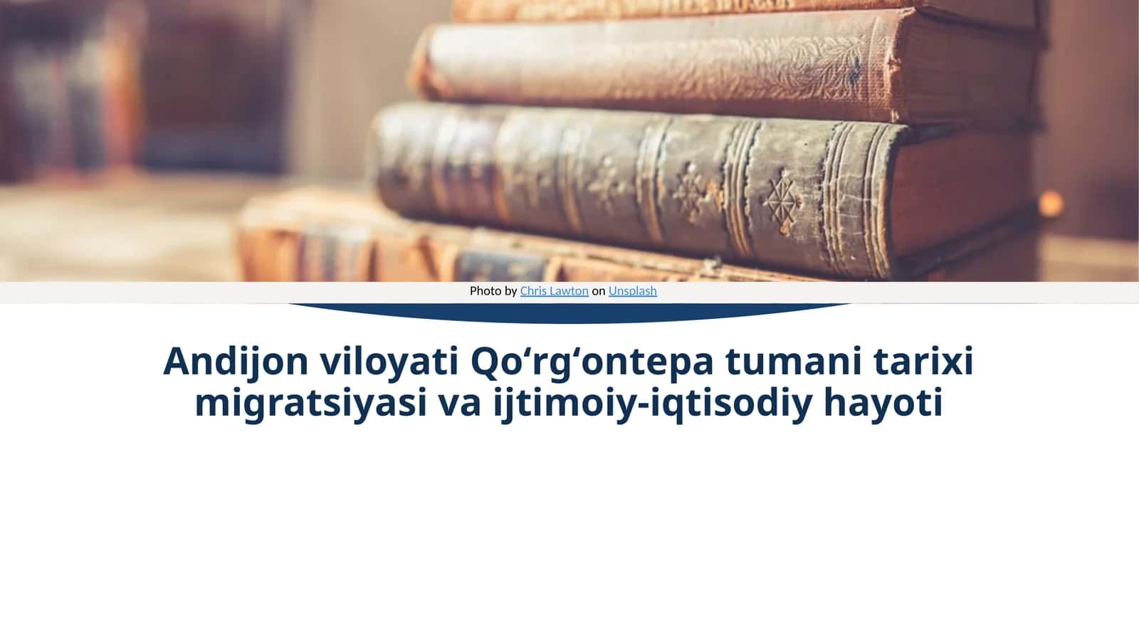 Andijon viloyati Qoʻrgʻontepa tumani tarixi migratsiyasi va ijtimoiy-iqtisodiy hayoti