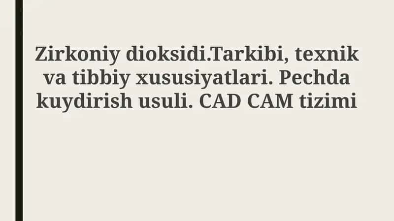 Zirkon dioksid