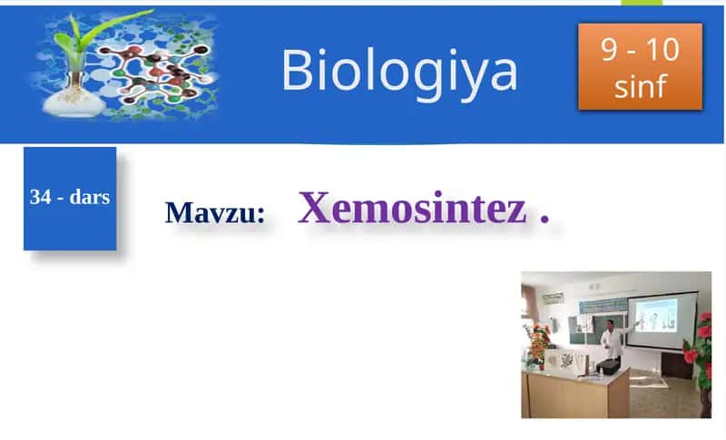 Biologiya 34-dars