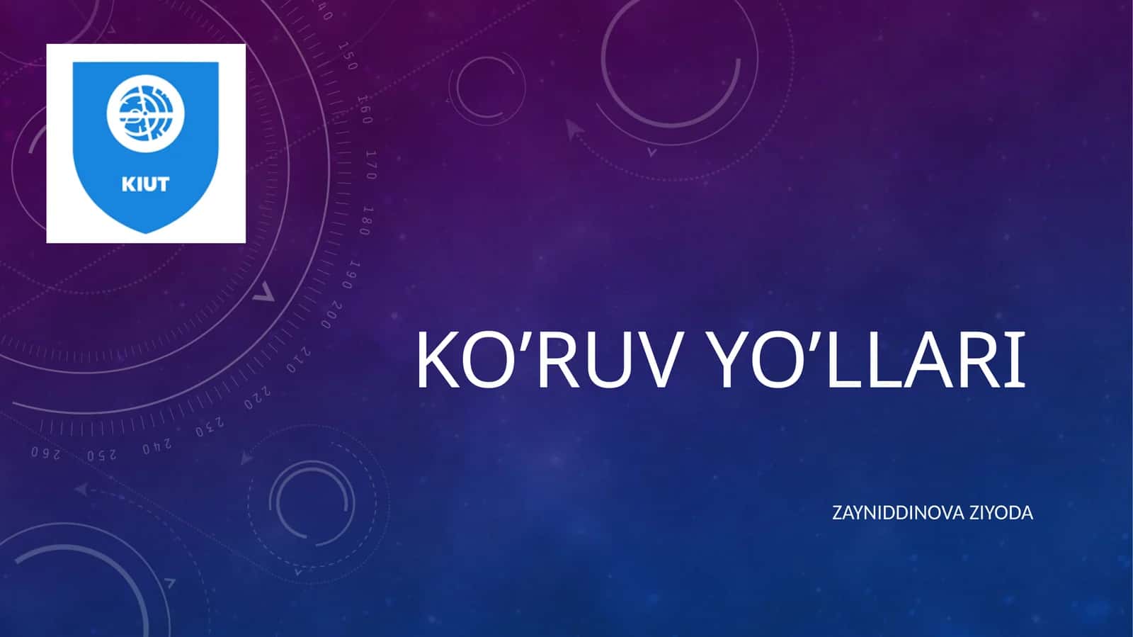 Ko’ruv yo’llari