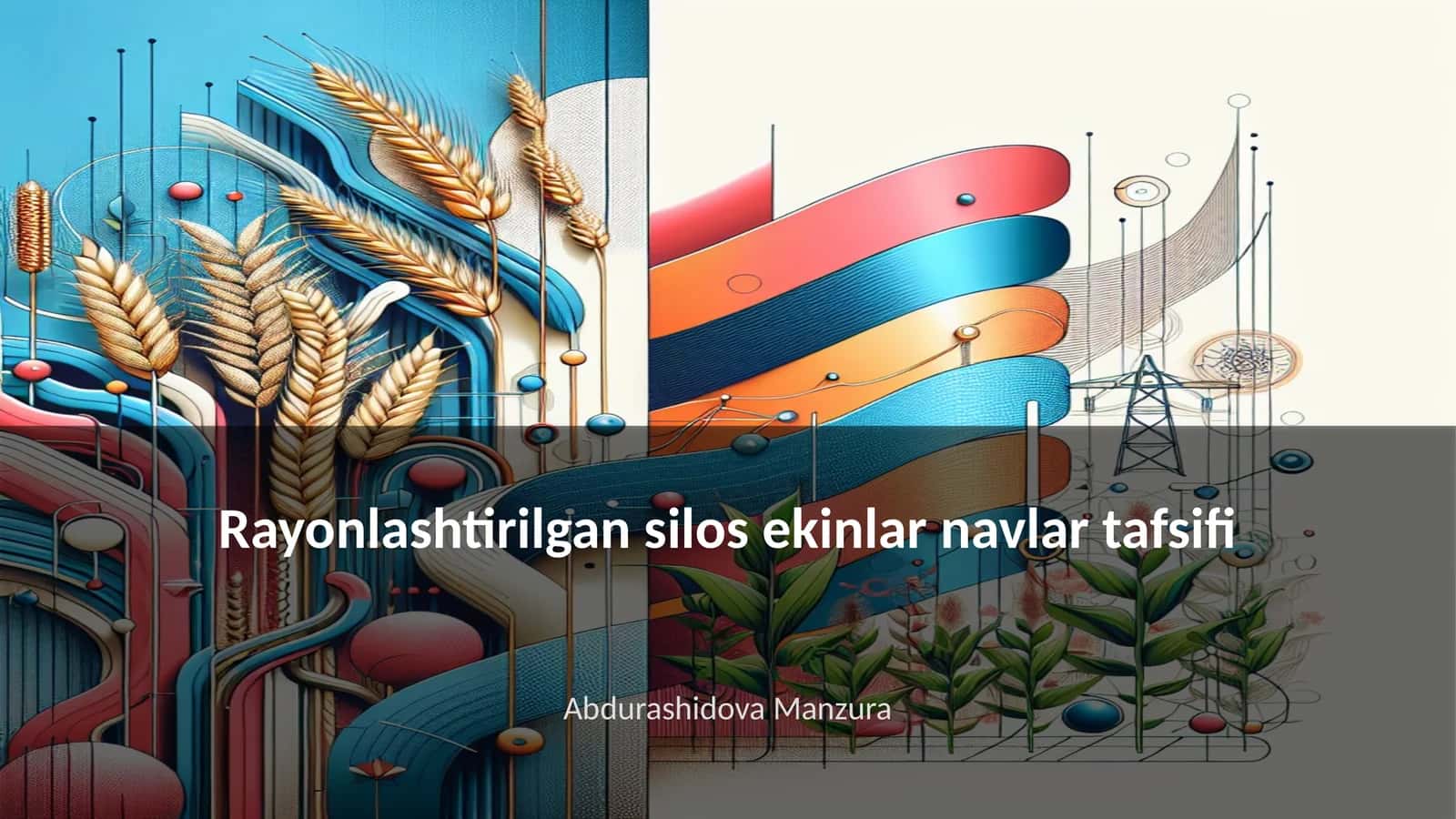 Rayonlashtirilgan silos ekinlar navlar tafsifi