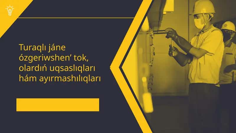 TuraqlıjáneÓzgeriwshenTok