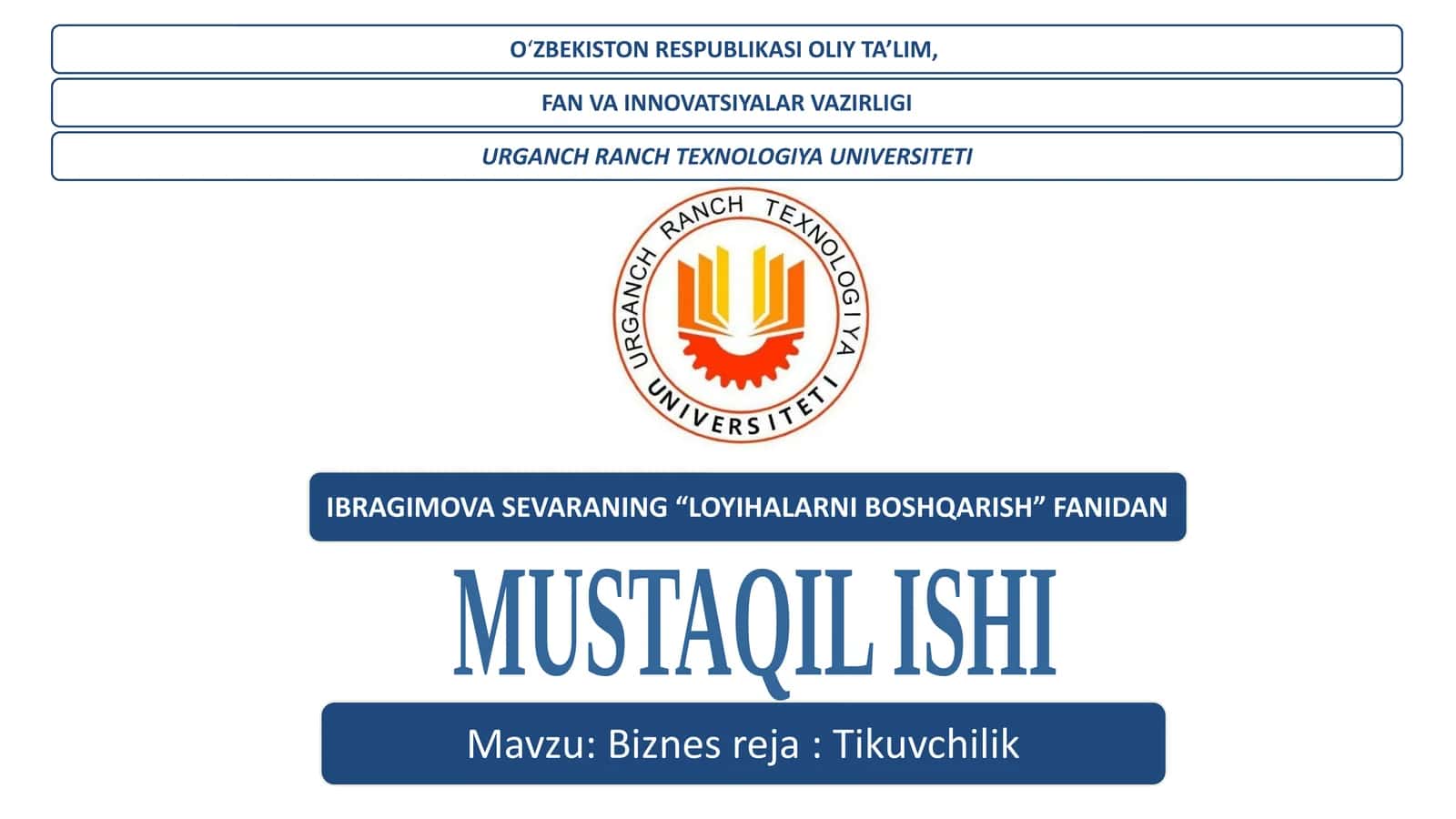 Tikuvchilik
