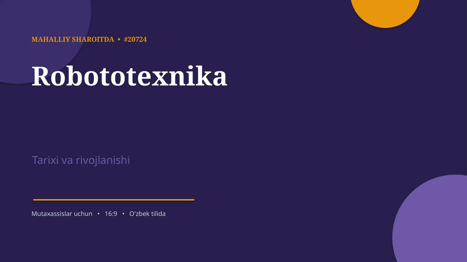 Robototexnika