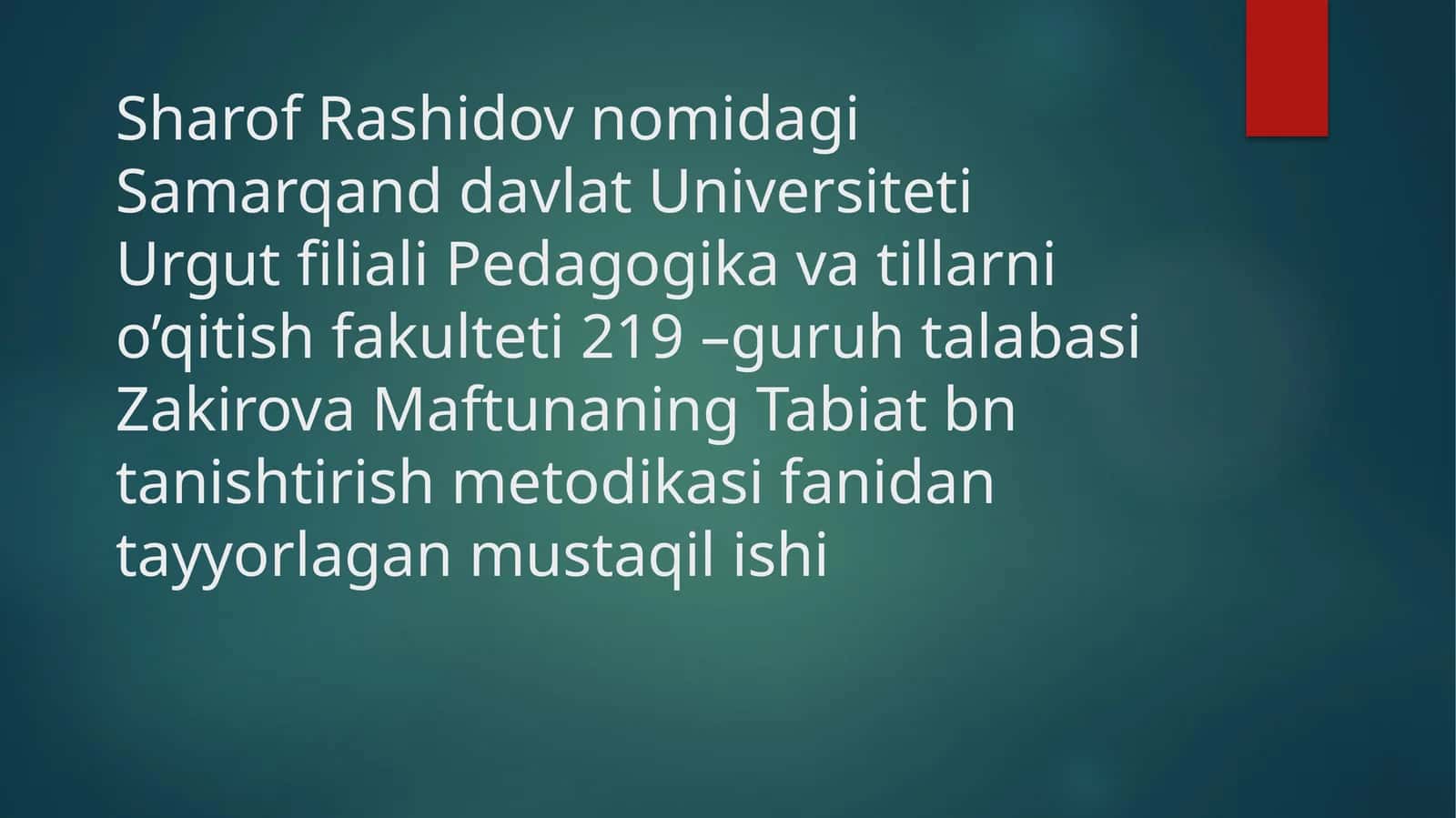 MTTda Qish manzara, qorning xususiyati haqida suhbat o'tkazish