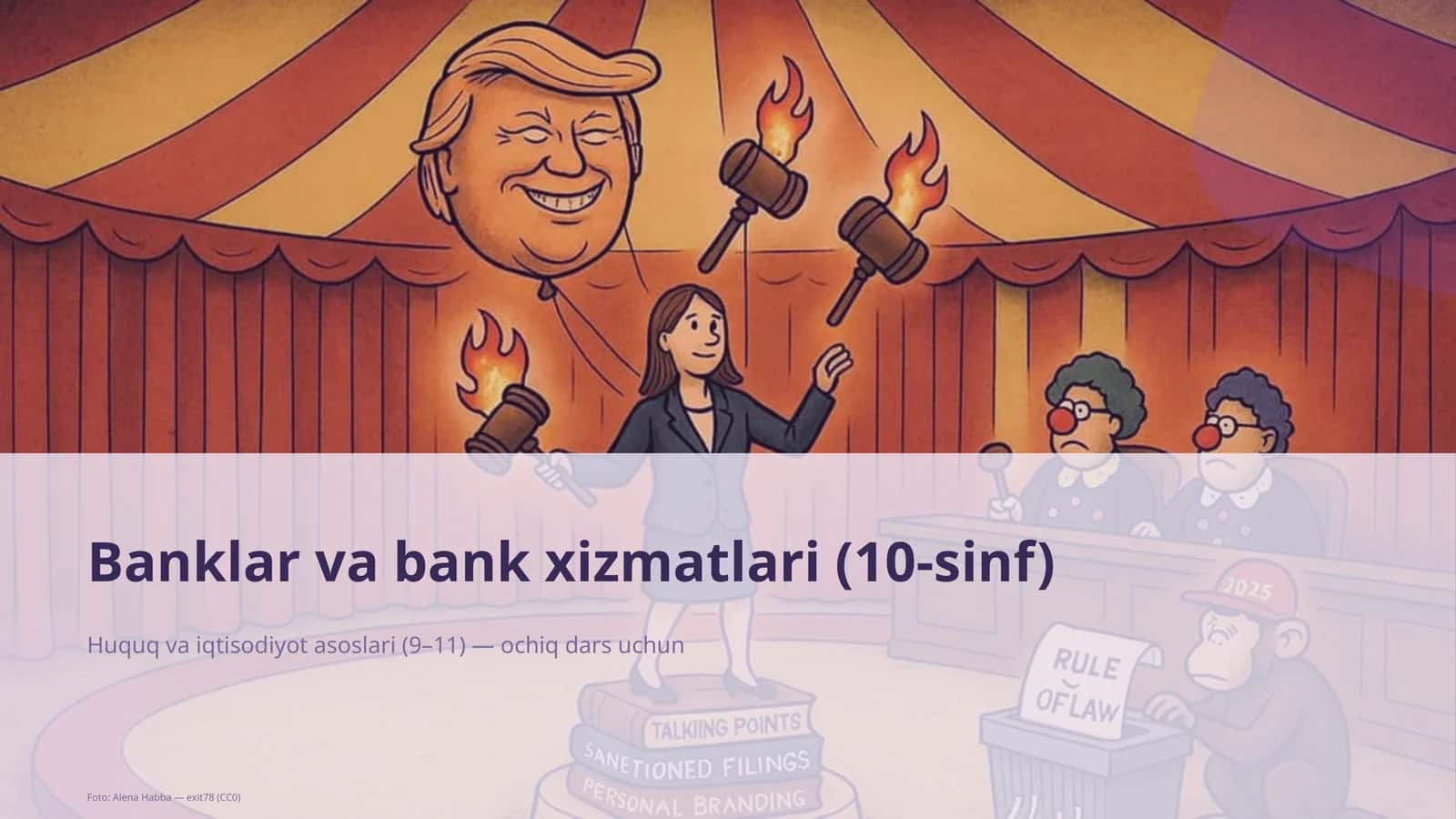 Banklar va bank xizmatlari (10-sinf)