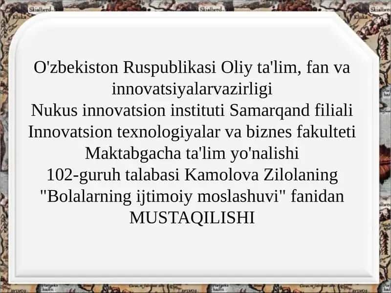 Ta'lim-tarbiya haqidagi birinchi yozma ma'lumotlar