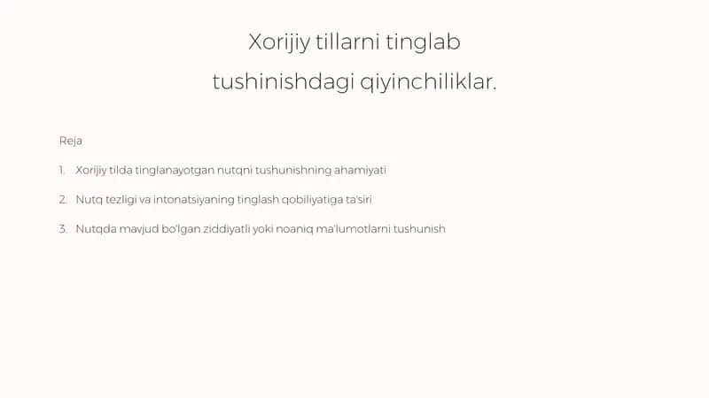 Xorijiy Tillar Davriy Tezlik
