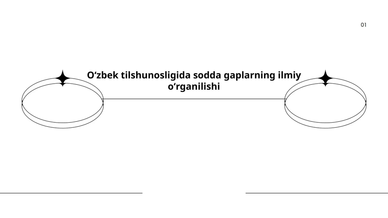 Oʻzbek tilshunosligida sodda gaplarning ilmiy oʻrganilishi