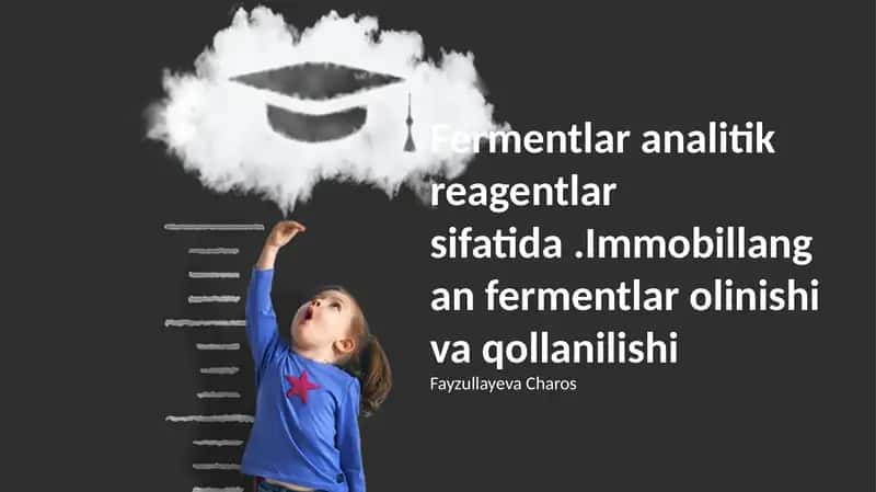 Enzimlar analitik reagentlar sifatida
