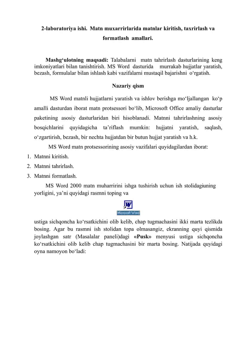 Word shablonlari (templates) orqali biznes hujjatlarini avtomatlashtirish
