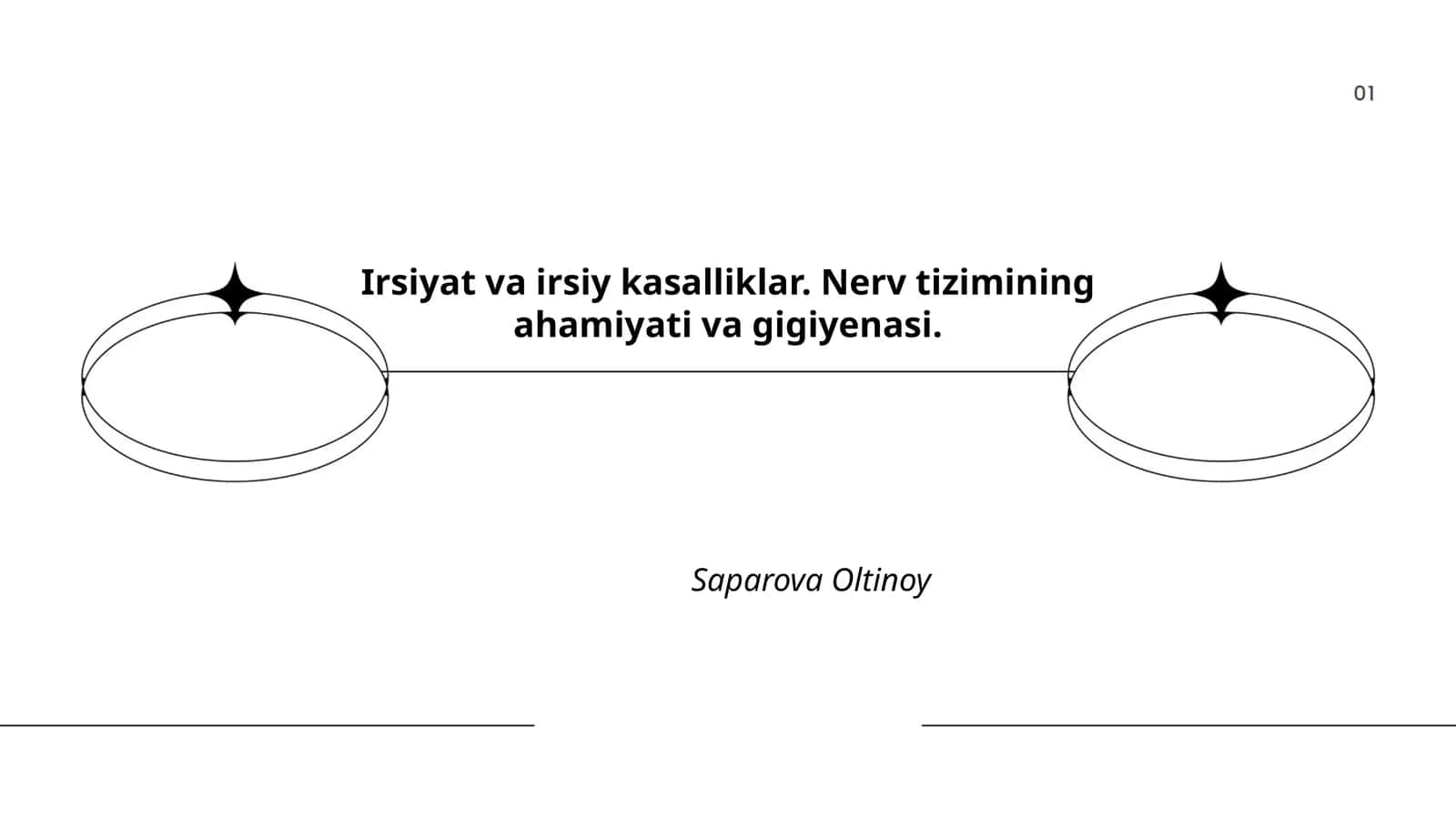 Irsiyat va irsiy kasalliklar. Nerv tizimining ahamiyati va gigiyenasi