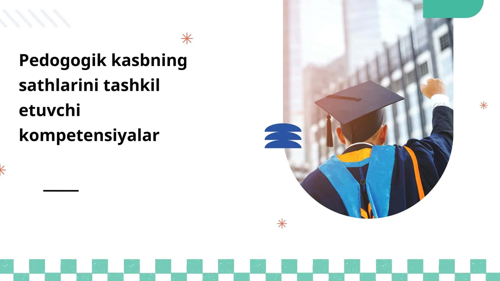 Pedogogik kasbning sathlarini tashkil etuvchi kompetensiyalar