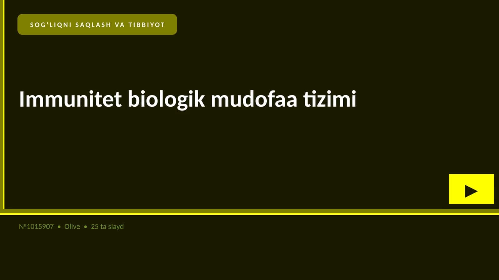 Immunitet biologik mudofaa tizimi
