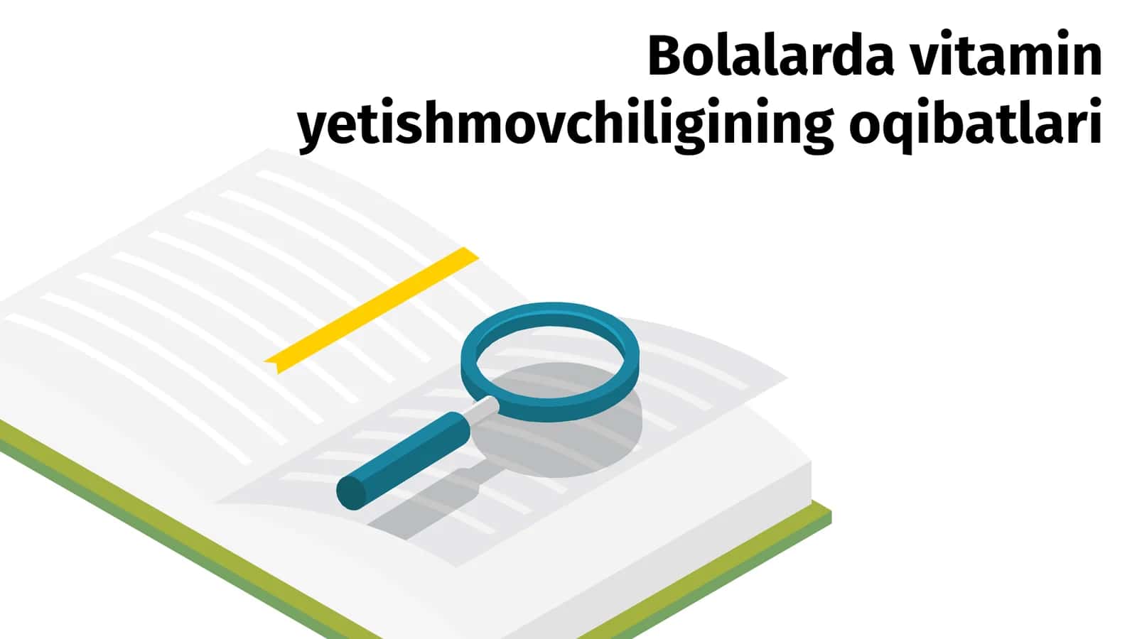 Bolalarda vitamin yetishmovchiligining oqibatlari