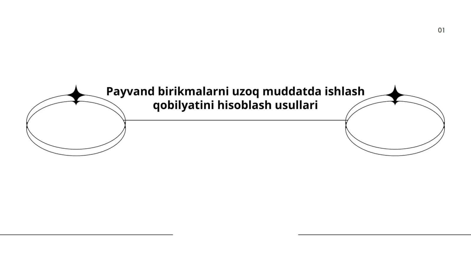 Payvand birikmalarni uzoq muddatda ishlash qobilyatini hisoblash usullari