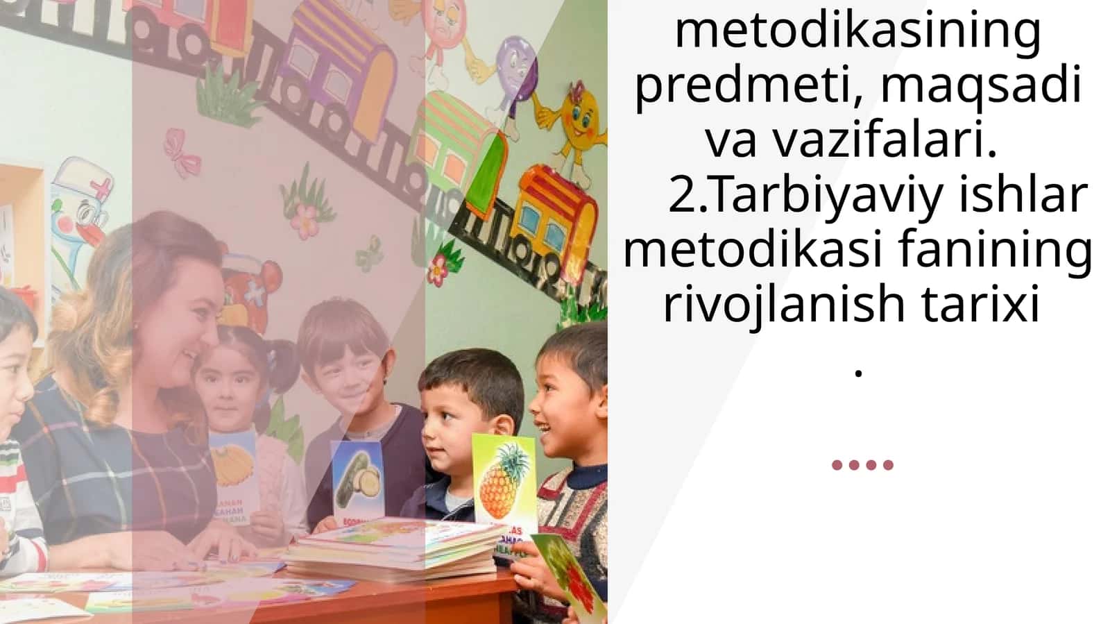 Tarbiyaviy ishlar metodikasi fani haqida tushuncha
