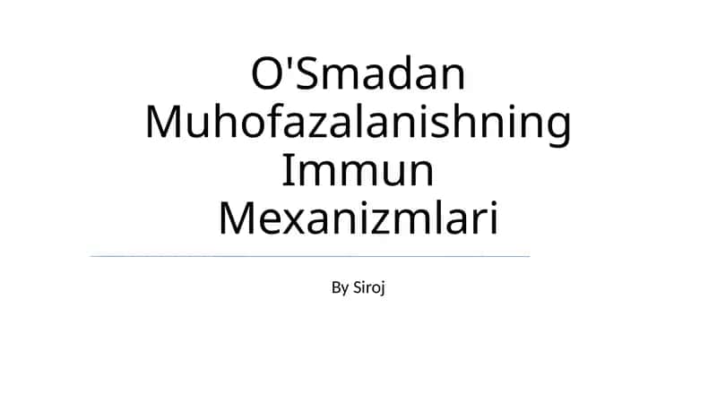 Tug'ma immunitet reaktsiyasi