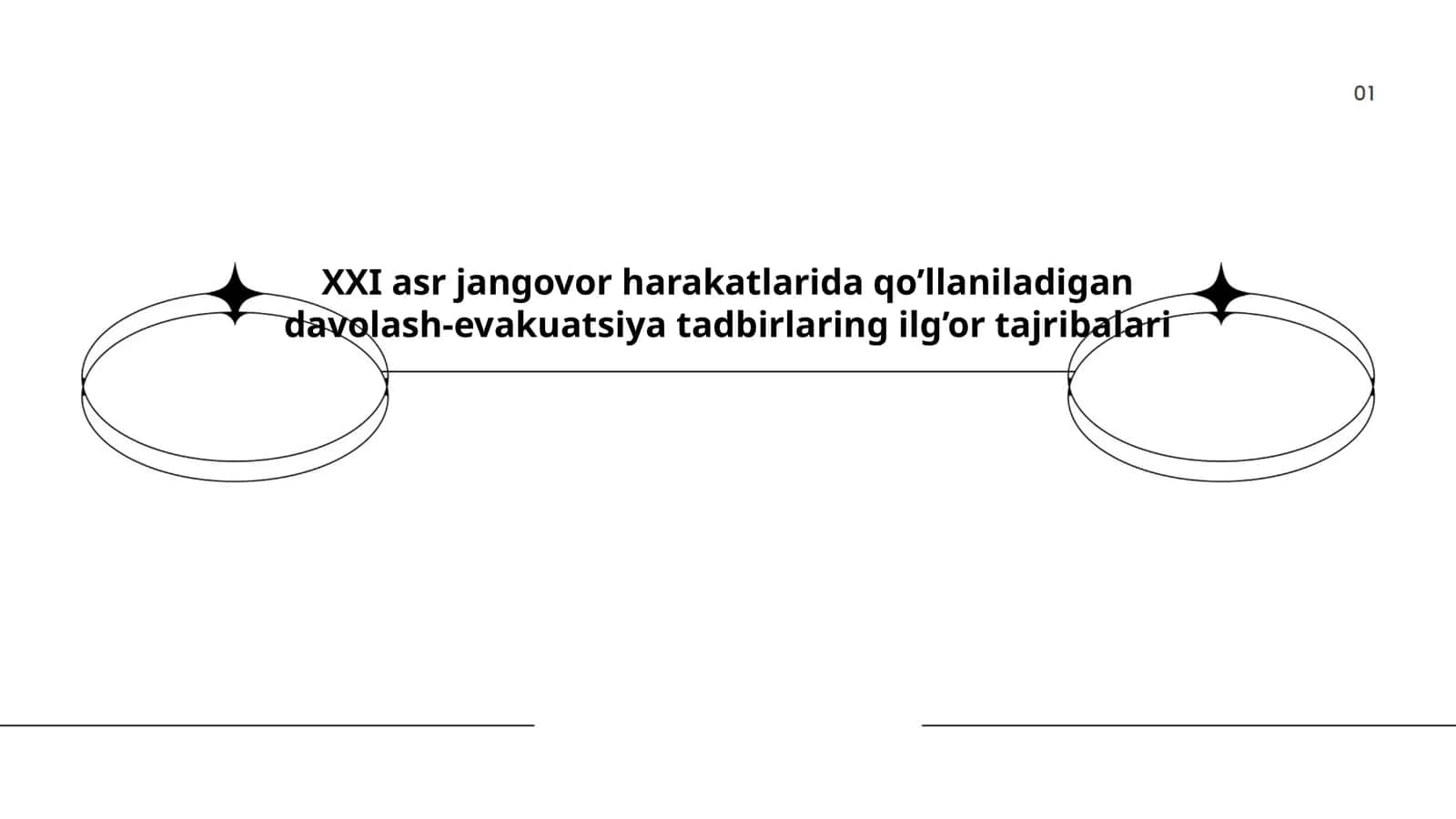 XXI asr jangovor harakatlarida qo’llaniladigan davolash-evakuatsiya tadbirlaring ilg’or tajribalari