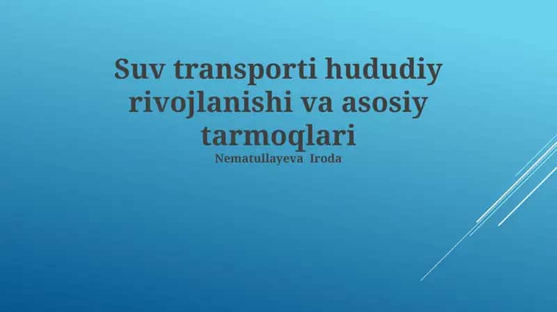 SUV Transporting Regional Ta'siri