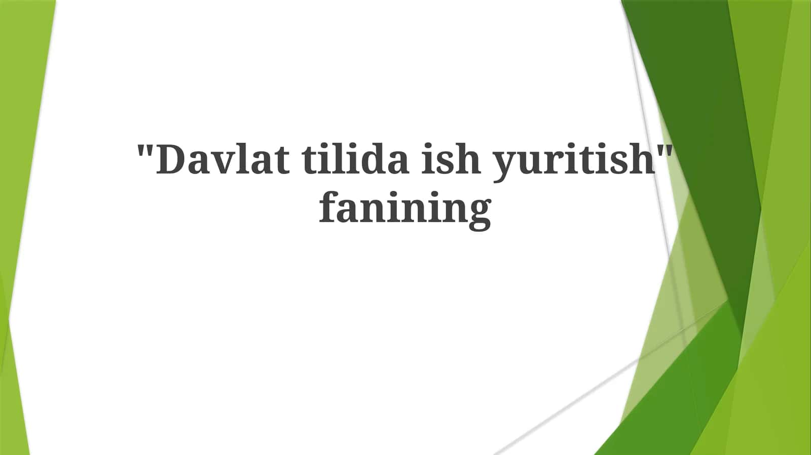 Davlattilidaishyuritish