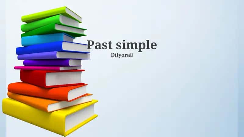 Past simple
