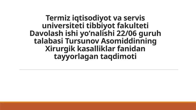 Ptiuchburchagi va oraliq churralari davolash usullari