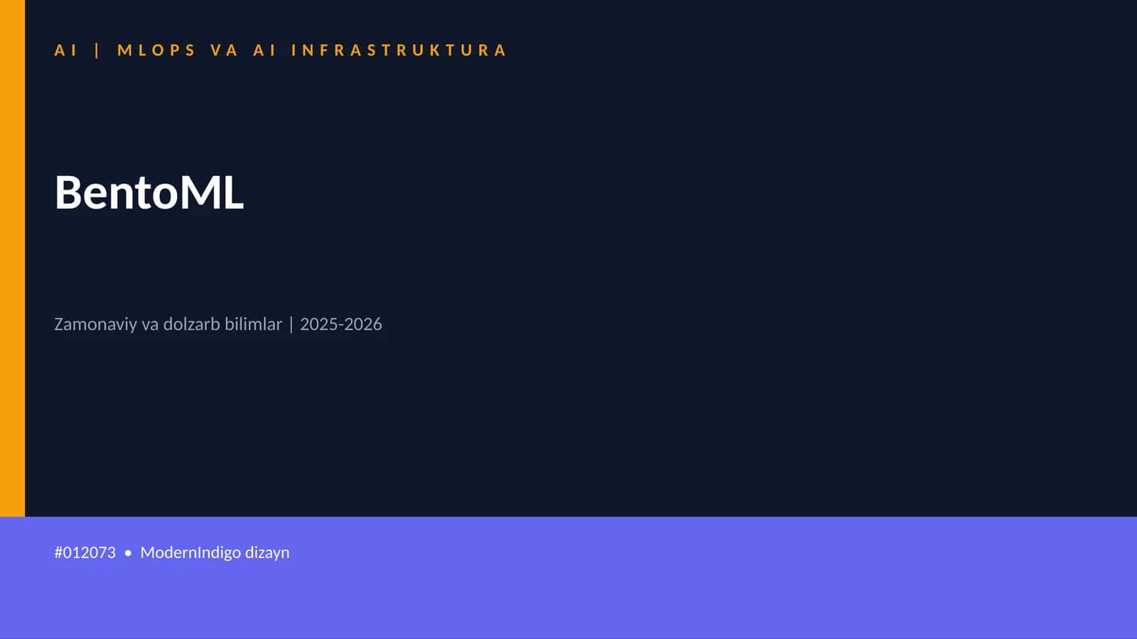 MLOPS VA AI INFRASTRUKTURA
