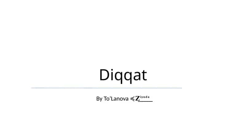 Diqqat
