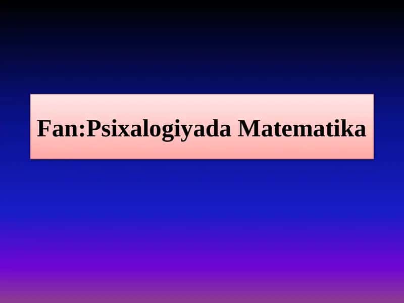 Mavzu:Variatsion qator. Variatsion qator uchun poligon va gistogramma.