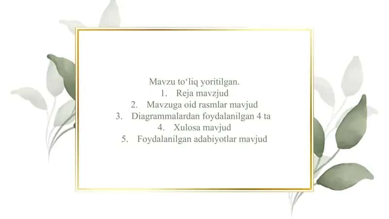 DIREKTOR TOMONIDAN XODIMLAR BILAN ISH USLUBI